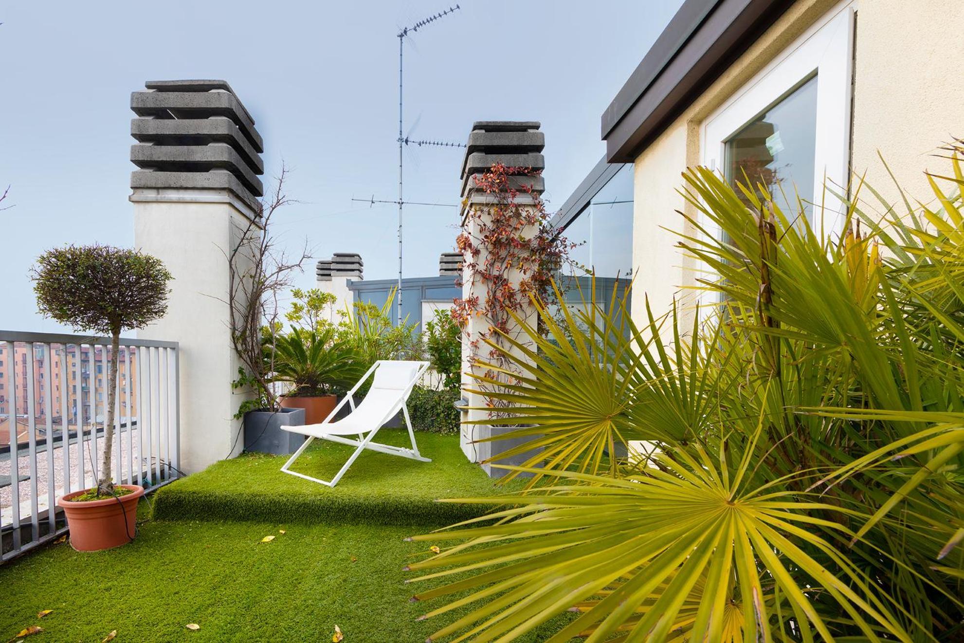 Giresio 41 - Your Penthouse With Rooftop Garden In Milano Navigli - Wifi Apartment Exterior photo